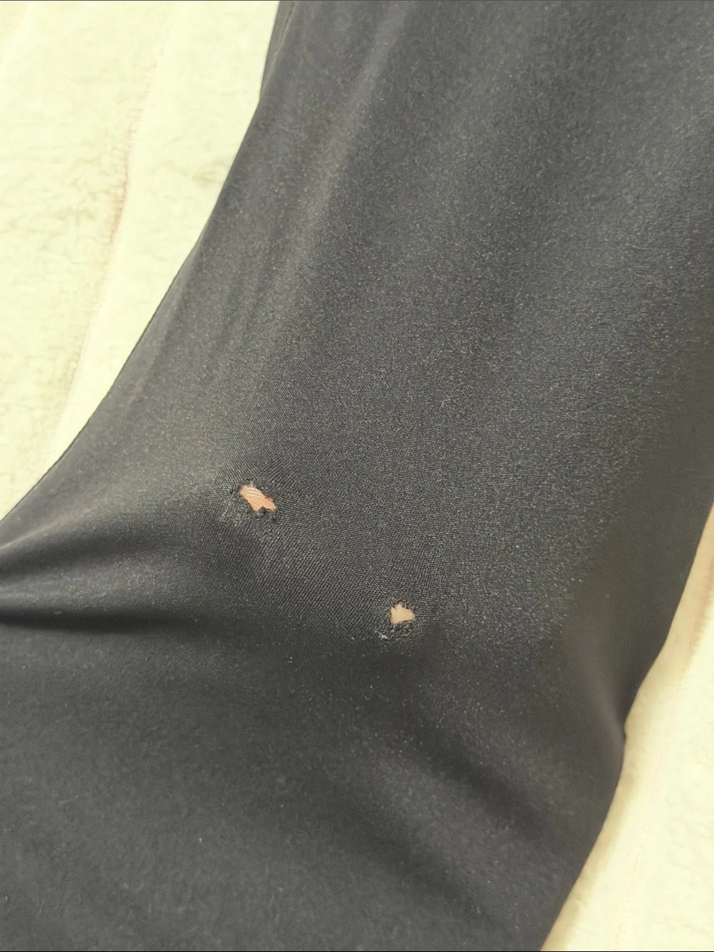 lululemon athletica has holes